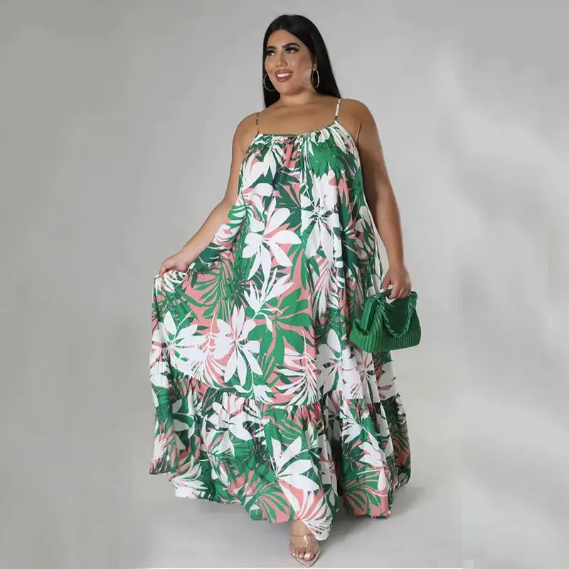 Vestido Maxi Glam Plus Size