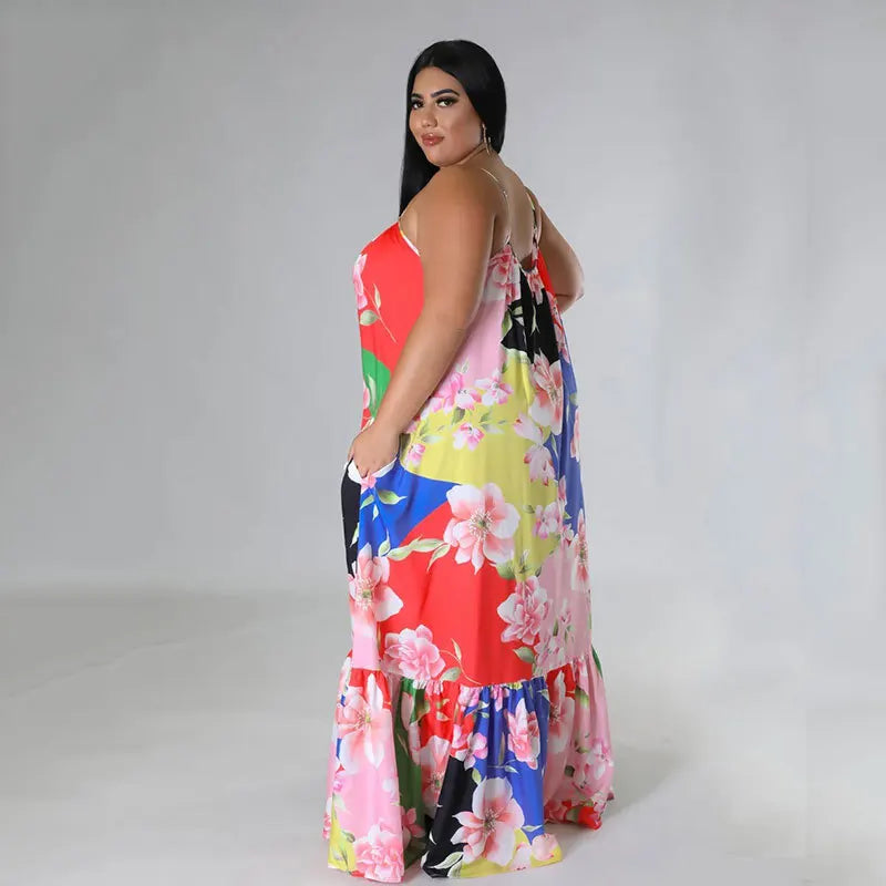 Vestido Maxi Glam Plus Size