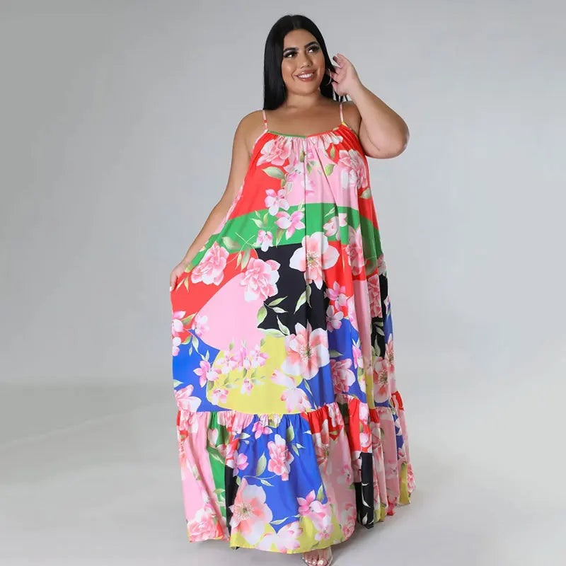 Vestido Maxi Glam Plus Size