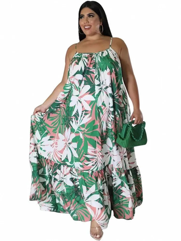 Vestido Maxi Glam Plus Size