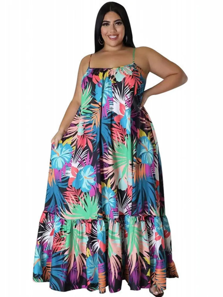 Vestido Maxi Glam Plus Size