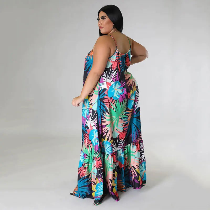 Vestido Maxi Glam Plus Size