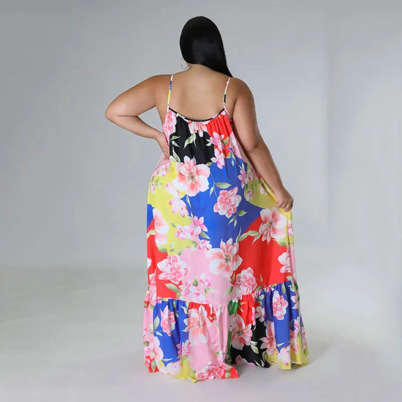 Vestido Maxi Glam Plus Size