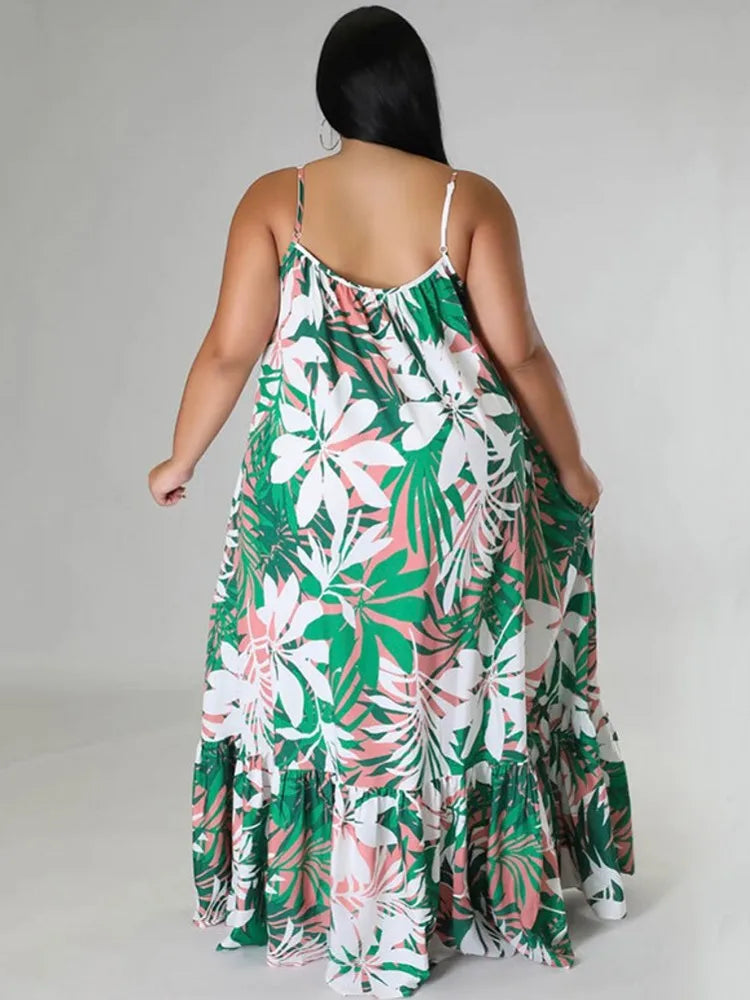 Vestido Maxi Glam Plus Size