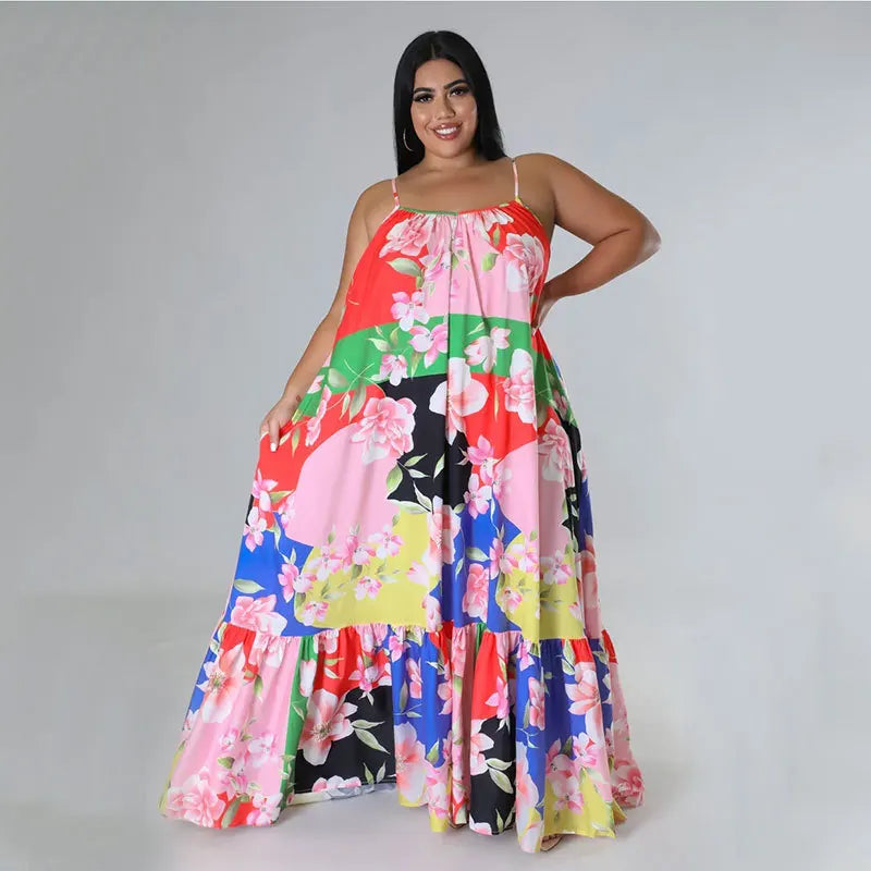 Vestido Maxi Glam Plus Size