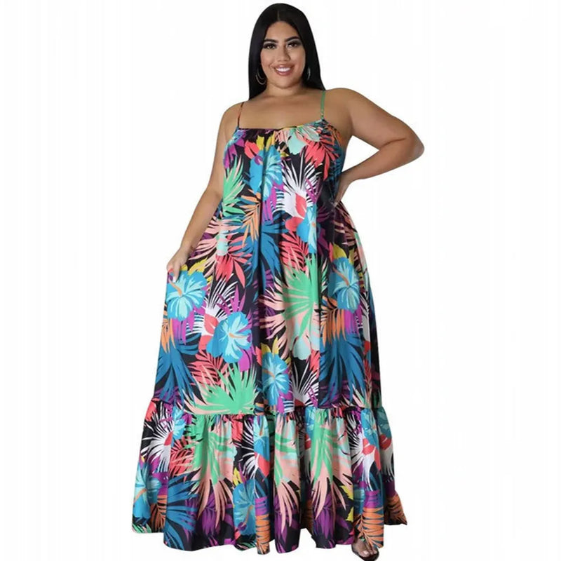 Vestido Maxi Glam Plus Size