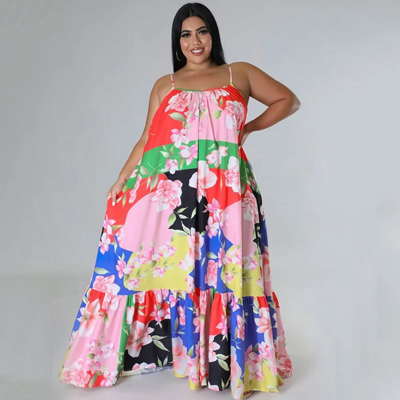 Vestido Maxi Glam Plus Size