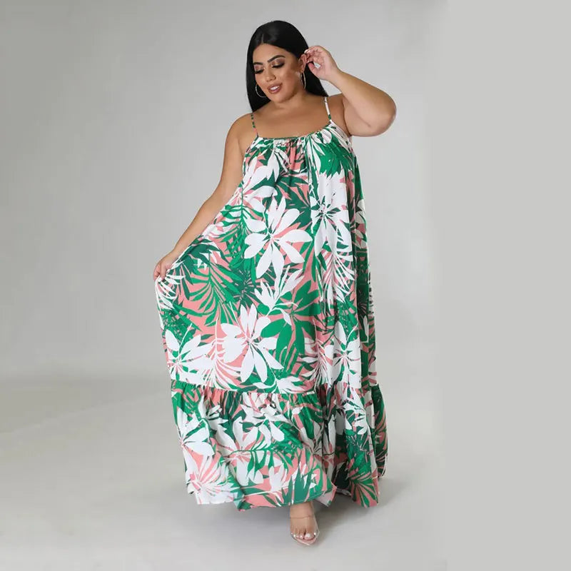 Vestido Maxi Glam Plus Size