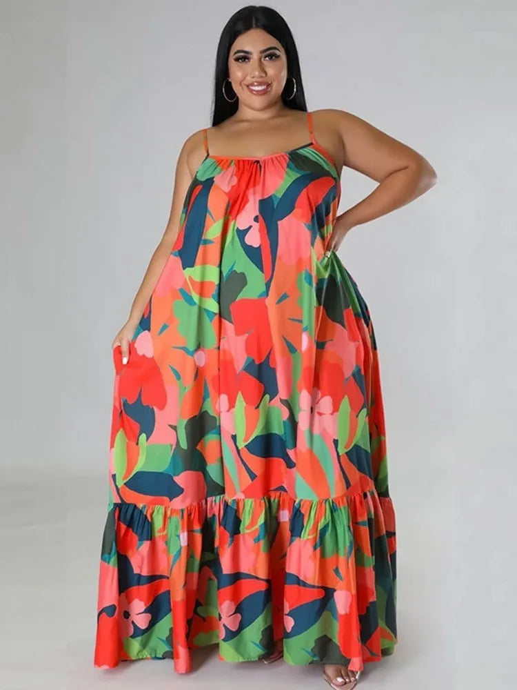 Vestido Maxi Glam Plus Size