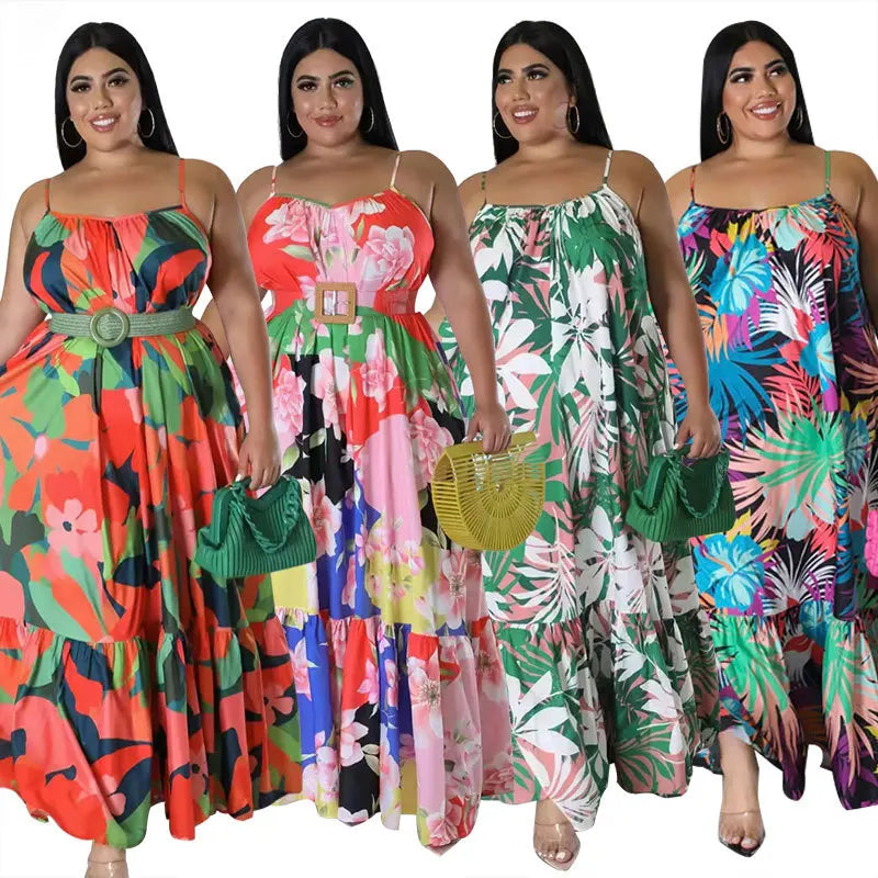 Vestido Maxi Glam Plus Size