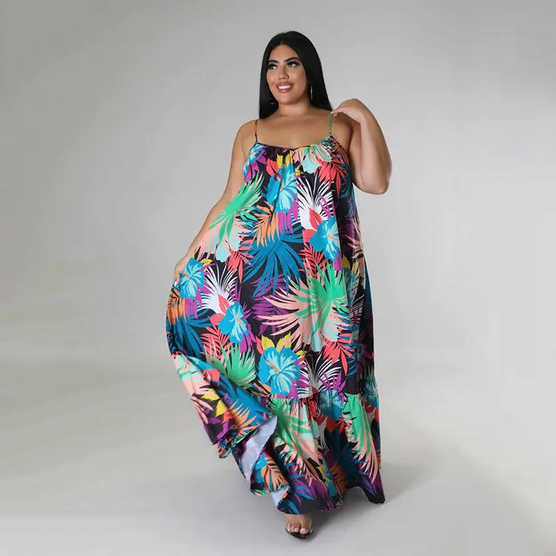 Vestido Maxi Glam Plus Size