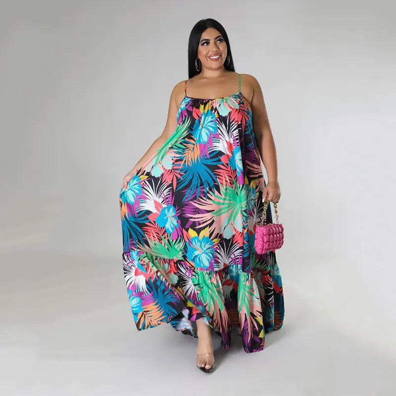 Vestido Maxi Glam Plus Size