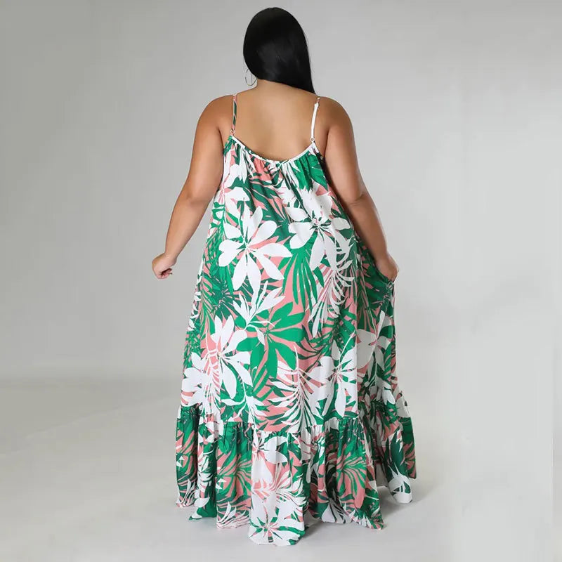 Vestido Maxi Glam Plus Size