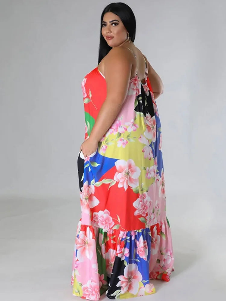 Vestido Maxi Glam Plus Size