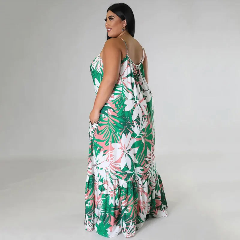 Vestido Maxi Glam Plus Size