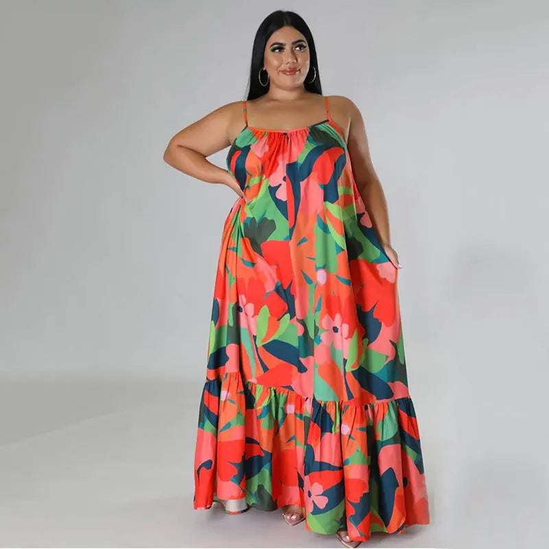 Vestido Maxi Glam Plus Size