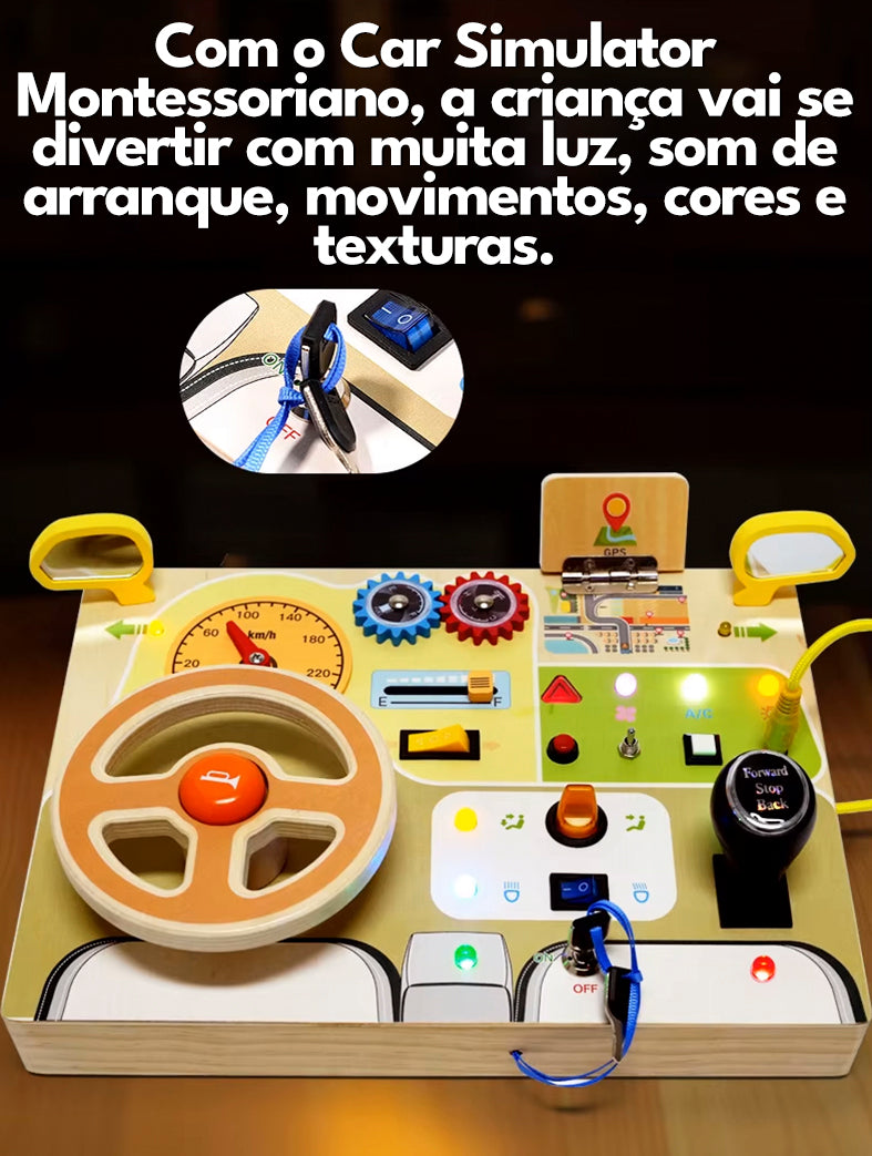 Car Simulator Montessoriano - Simulador de Carro Interativo