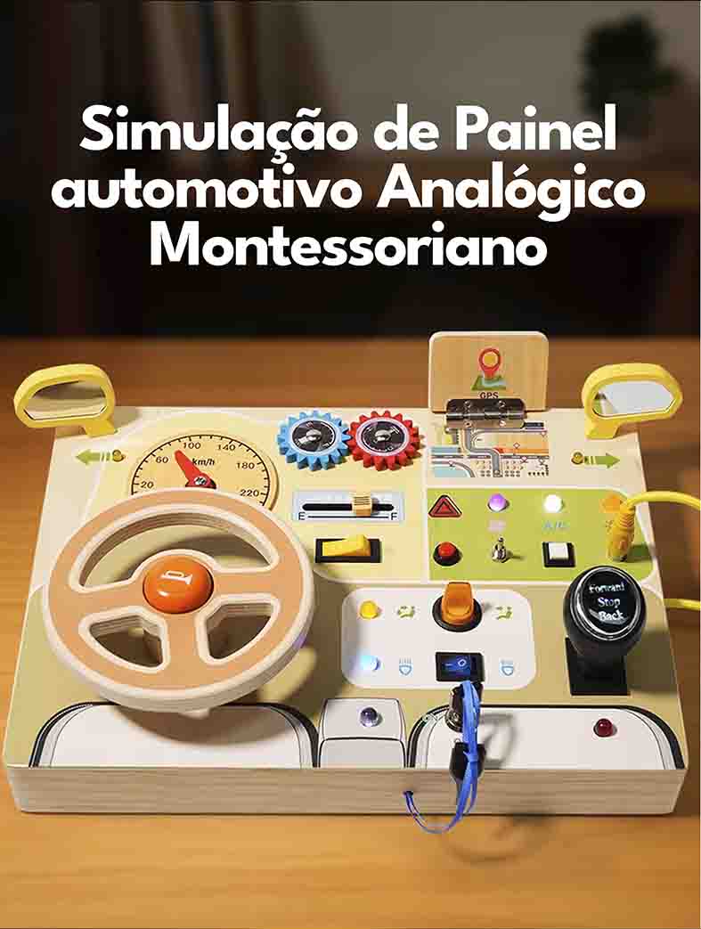 Car Simulator Montessoriano - Simulador de Carro Interativo