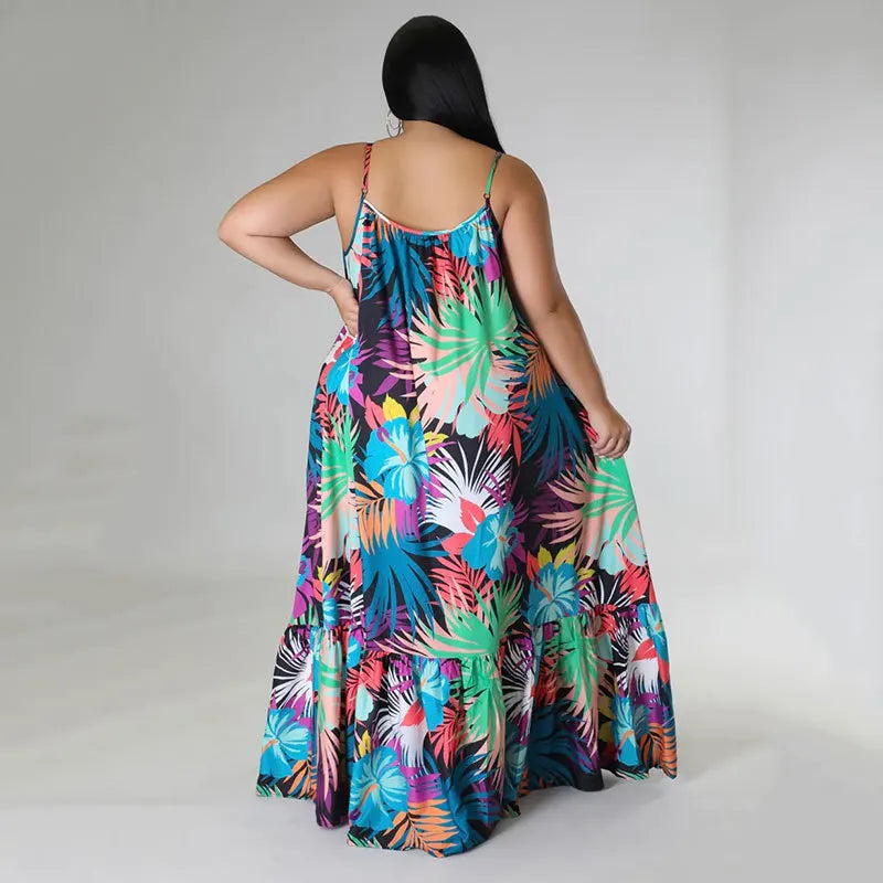 Vestido Maxi Glam Plus Size